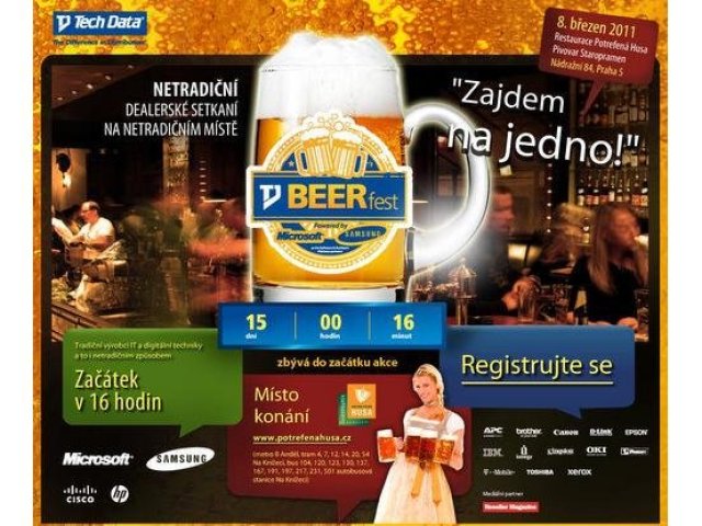 Čas na změnu – Tech Data Forum střídá Tech Data Beerfest