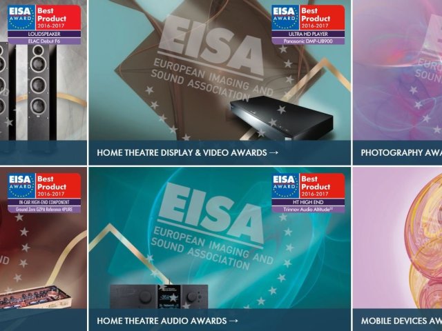 Které produkty zabodovaly na EISA Awards 2016–2017?