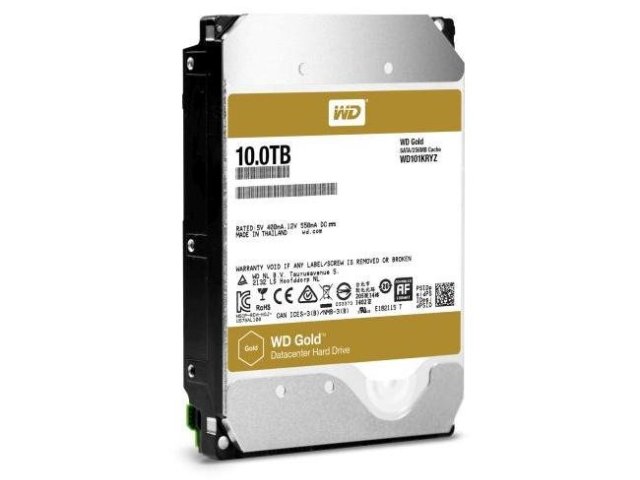 Western Digital zvyšuje kapacitu pevných disků WD Gold