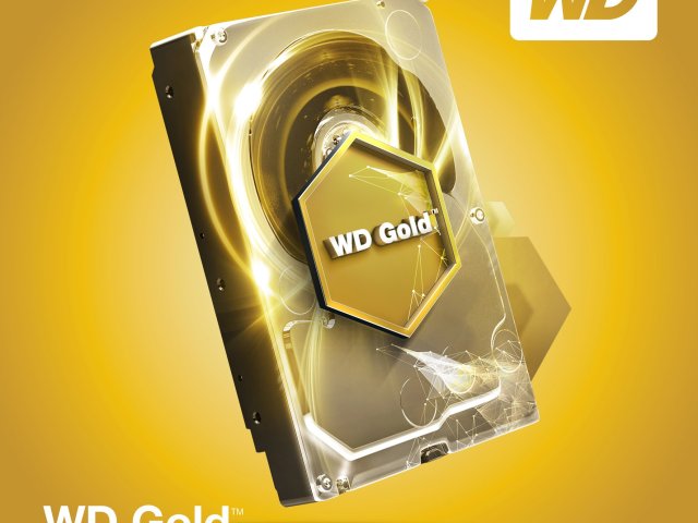 Western Digital zvyšuje kapacitu pevných disků  WD Gold o 25 %