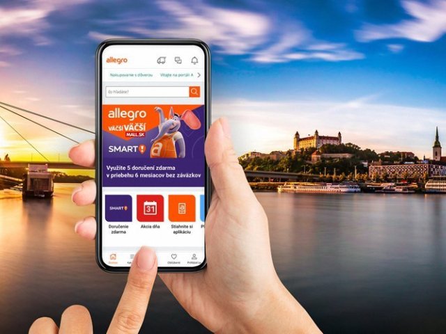 Allegro přichází na Slovensko