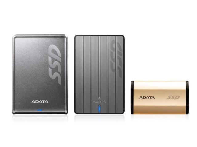 AData představila trojici externích SSD