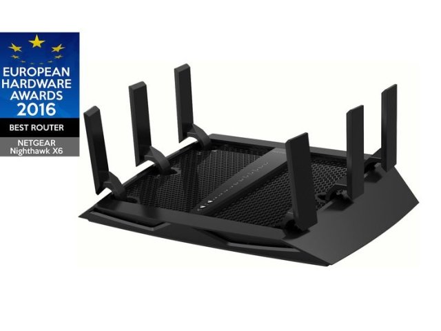 NETGEAR Nighthawk X6 zvolen nejlepším Wi-Fi routerem Evropy