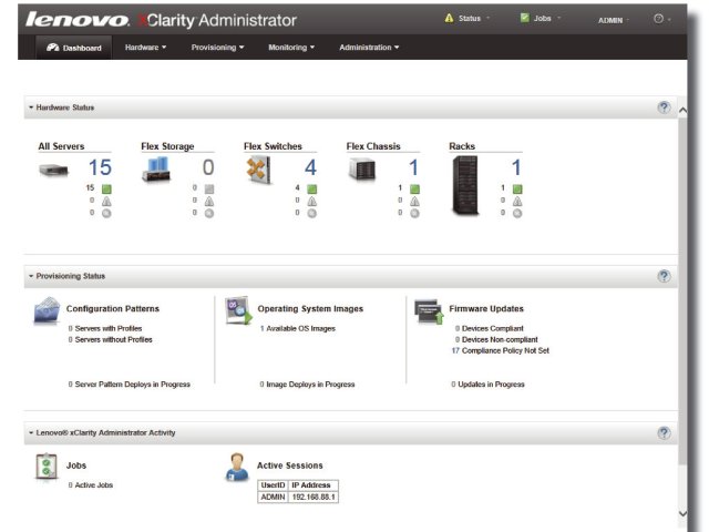 Lenovo XClarity: Managent software pro servery Lenovo