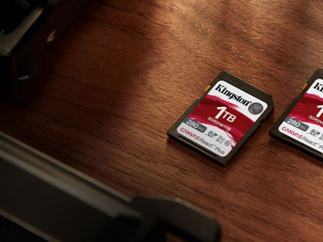 Kingston Digital představil novou SD kartu Canvas React V60