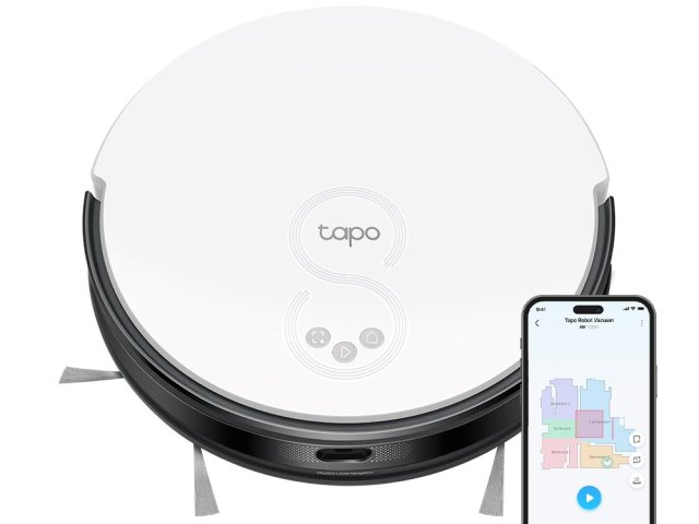 TP-Link Tapo RV20 Mop: Chytrý robotický vysavač s funkcí vytírání zvládne uklidit jakýkoliv povrch i odolné nečistoty