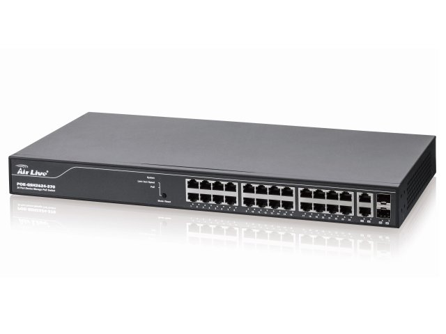 AirLive: přepínač POE-GSH2624-370