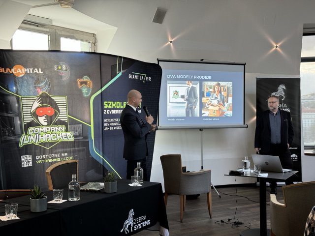 Zebra systems se stala distributorem bezpečnostních VR kurzů Company (Un)Hacked