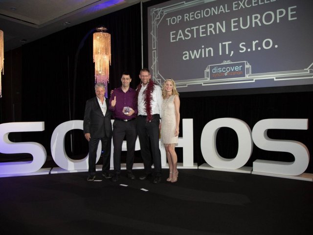 Sophos v Cannes ocenil českou společnost awin IT