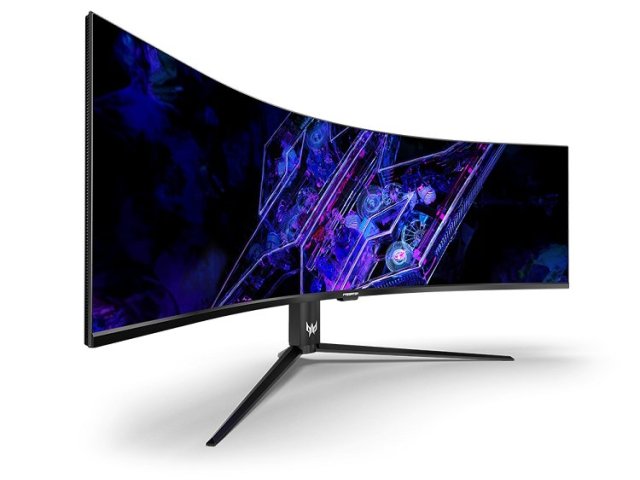 Acer představil nové OLED a mini LED monitory pro hráče
