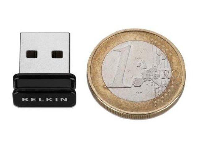 Bezdrátový mikroadaptér Belkin Surf USB pro síť N150