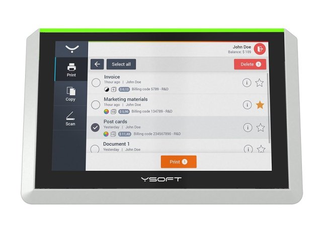 Y Soft představil hardwarové doplňky pro platformu SafeQ