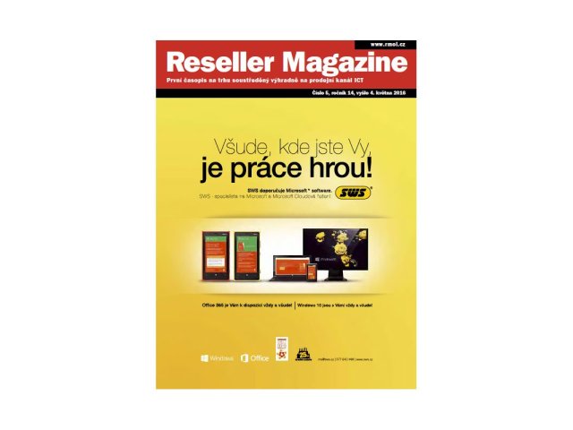 Vyšlo květnové číslo Reseller Magazinu
