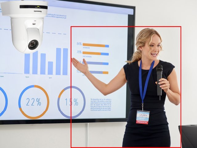 PTZ kamery Panasonic získávají nový software s automatickým sledováním