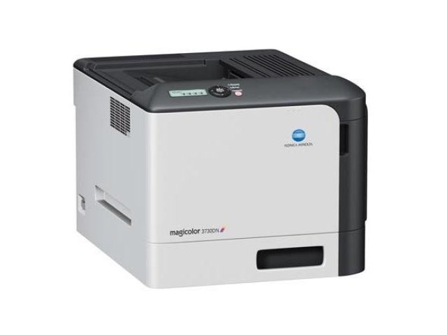 Síťový tisk s barevnou tiskárnou Konica