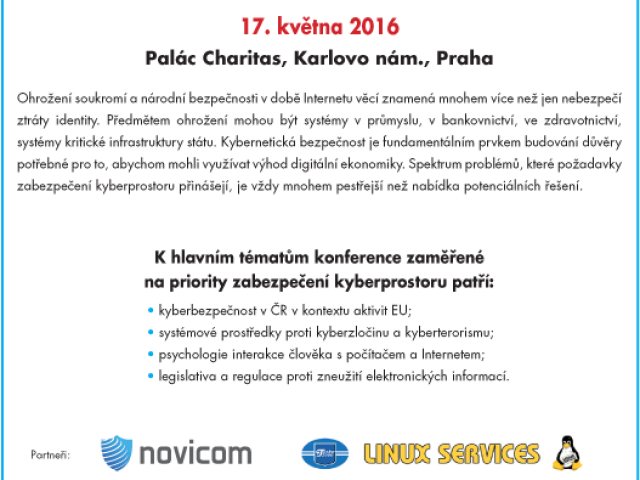 Novicom je partnerem konference ICT Day 2016