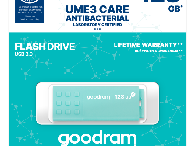 Antibakteriální USB fleška – originální nápad z dílny známé značky GOODRAM