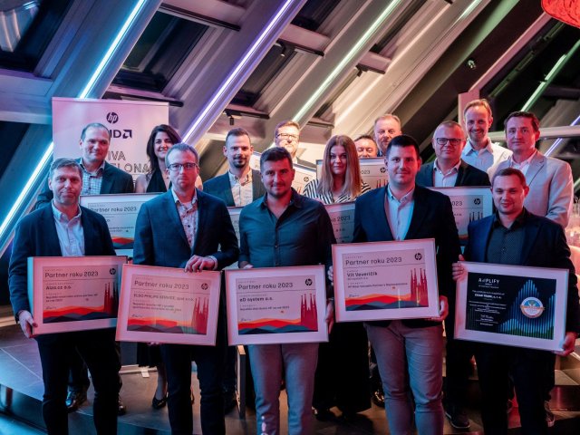 HP v Barceloně rozdávalo ocenění Partner roku 2023