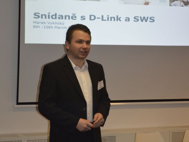 Snídaně ve třech městech s D-Linkem a SWS