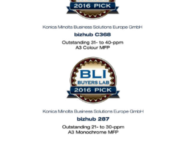 Konica Minolta je absolutním vítězem šestiměsíčního mezinárodního testu