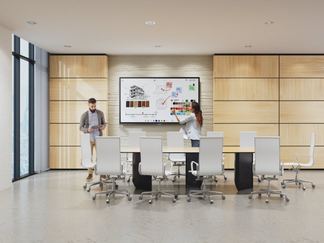 Sharp/NEC představil nové kolaborativní displeje řady LA Series