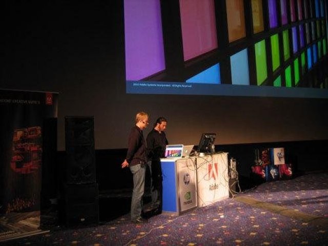 Šoumen Jason Levine na Adobe Day