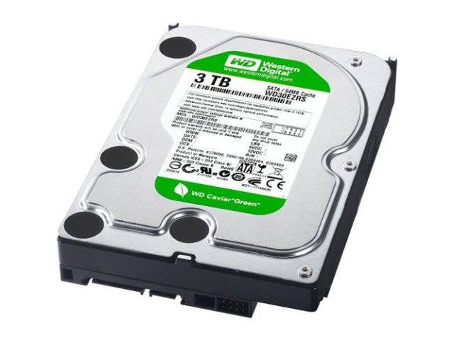 Disky WD Caviar Green 2,5 a 3 TB