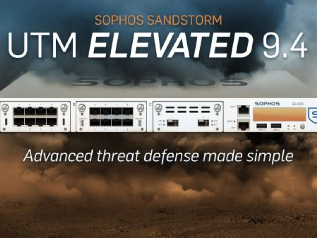 Sophos UTM 9.4 „Elevated“ přichází
