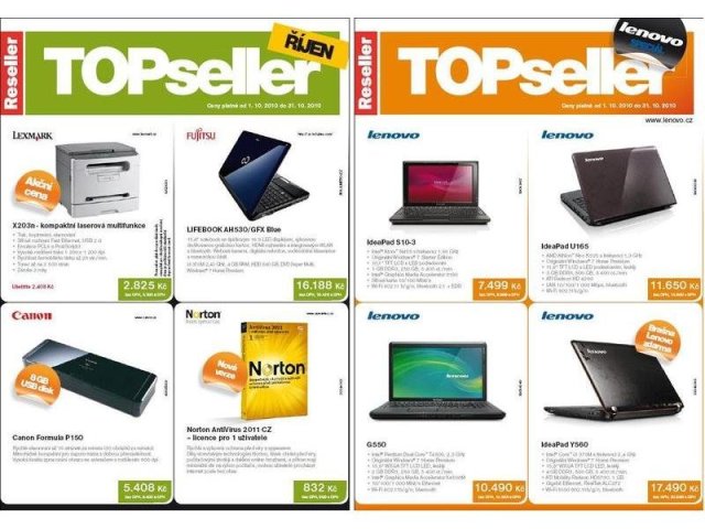 Objednejte si TOPseller ŘÍJEN na svou prodejnu