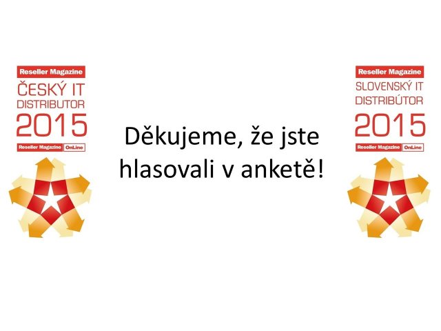 Výhry rozeslány, děkujeme za vaše hlasy!