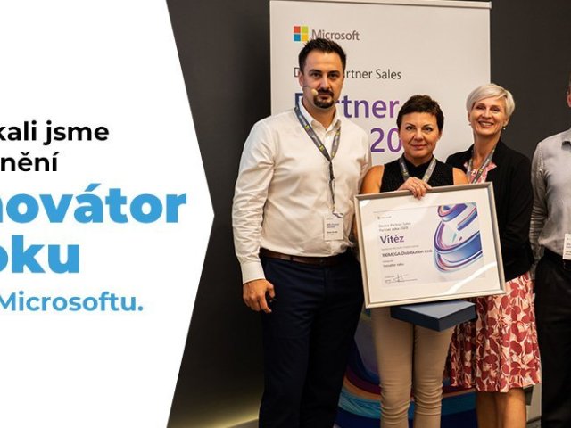 100Mega od Microsoftu získala ocenění Inovátor roku