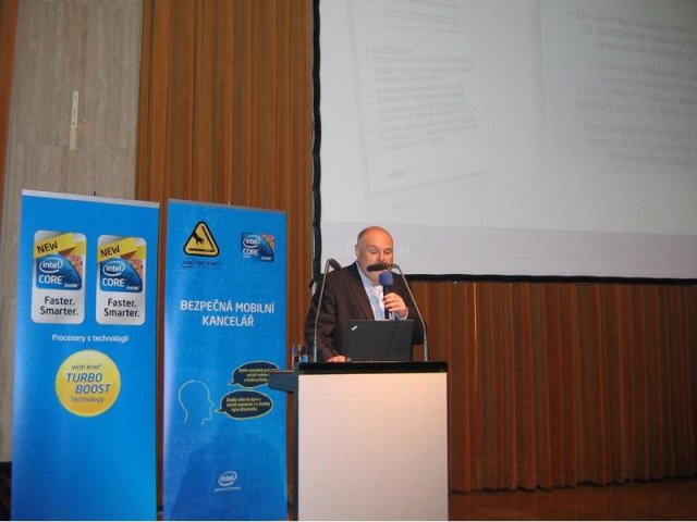 Konference na téma ochrana notebooku