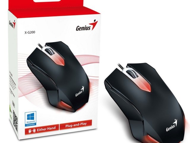 Nová myš Genius X-G200 rozzáří váš stůl