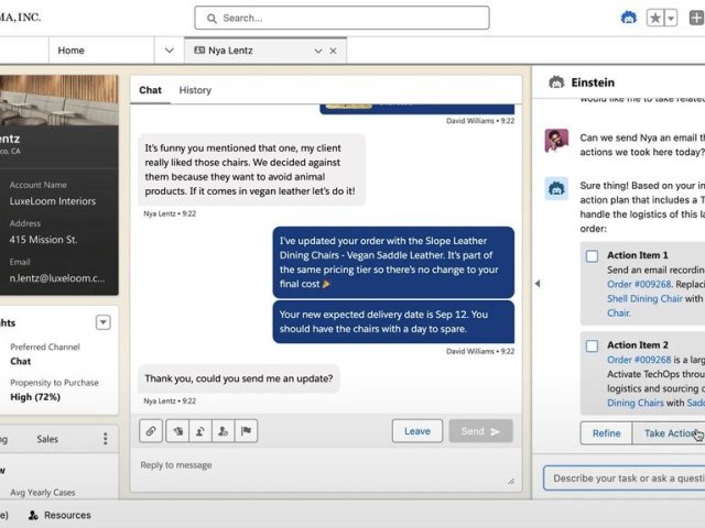 Salesforce představil platformu Einstein 1
