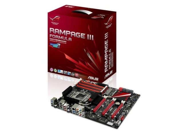 Asus přichází se základní deskou Rampage III Formula