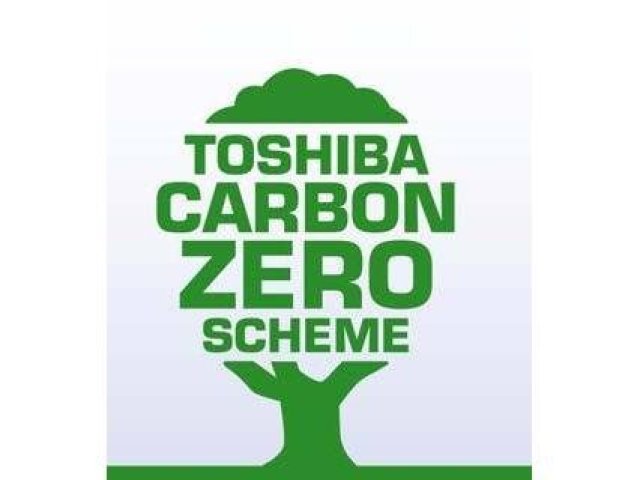 Zelená Toshiba - Carbon Zero