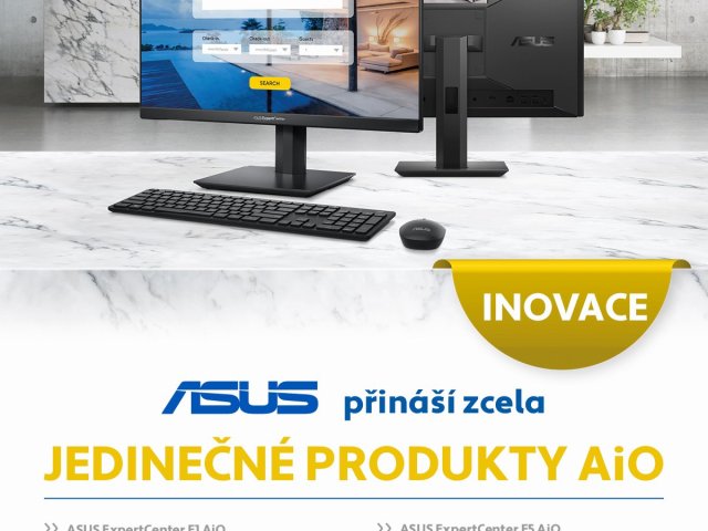 2 unikátní produkty ASUS AiO v ATC