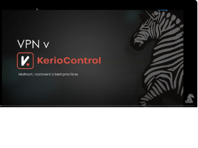 Záznam webináře GFI: VPN v Kerio Control
