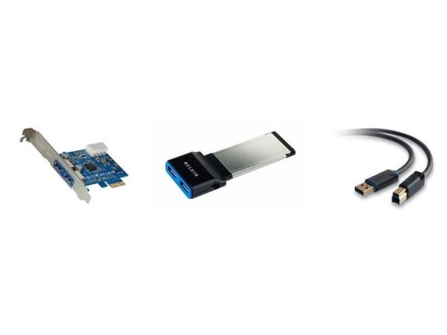 Belkin představuje řadu produktů SuperSpeed USB 3.0