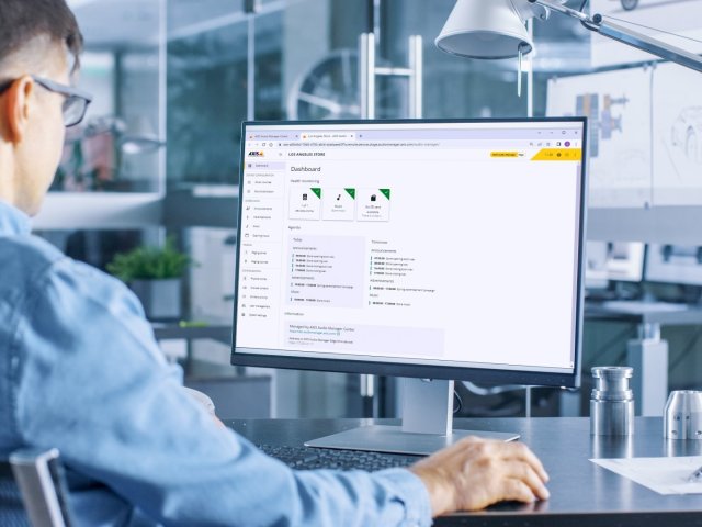 Axis uvedl software pro správu multisite audiosystémů
