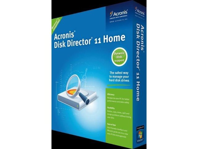 Česká verze nástroje Acronis pro dělení a správu disků 