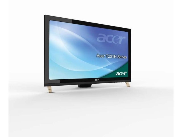 LCD monitorem Acer T231H s dotykovým ovládáním