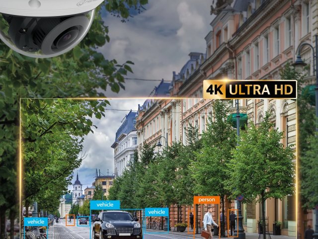 Kamery Hanwha Vision základní řady budou vybaveny technologií AI pro detekci a klasifikaci objektů  