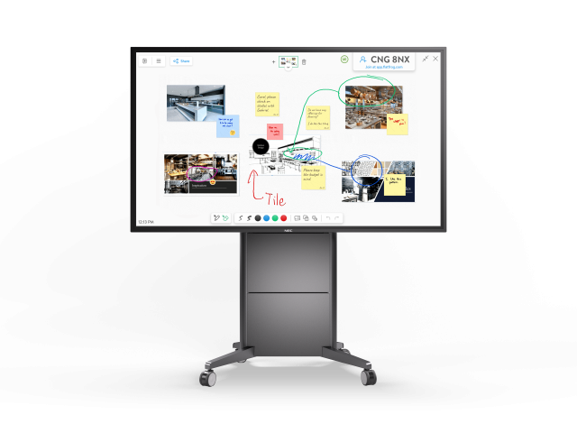  Sharp/NEC uvedl na trh nové dotykové displeje InGlass 75“ a 86“