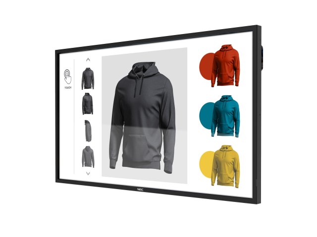 Sharp/NEC uvedl na trh nové infračervené dotykové displeje