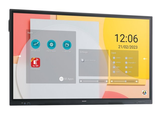 Sharp/NEC: interaktivní displeje řady LC