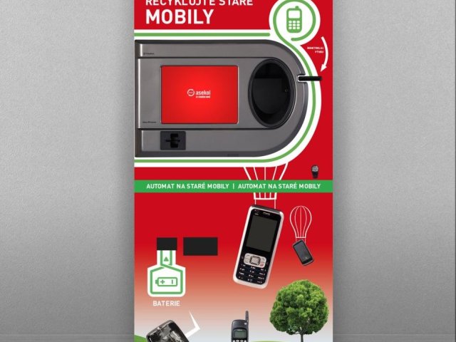 Se sběrem starých mobilů pomůže automat od Asekolu