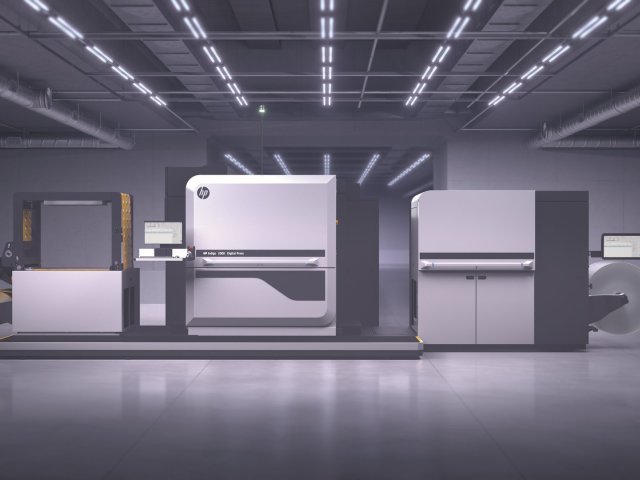 Digitální tiskový stroj HP Indigo 200K dokáže tisknout o 30 % rychleji