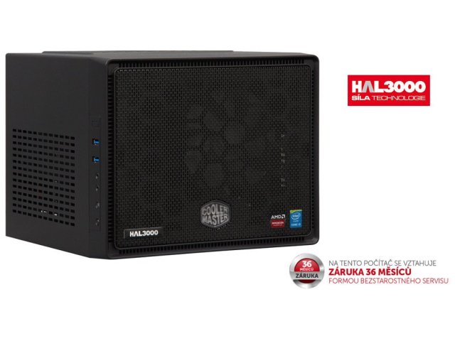 HAL3000 Fury Nano - Nejmenší herní počítač pro 4K