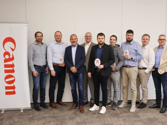 Ocenění Distributor roku 2022 značky Canon putuje do eD system